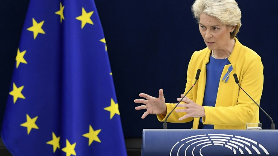 La jefa de la Comisi&oacute;n Europea presenta el plan para enfrentar la crisis energ&eacute;tica
