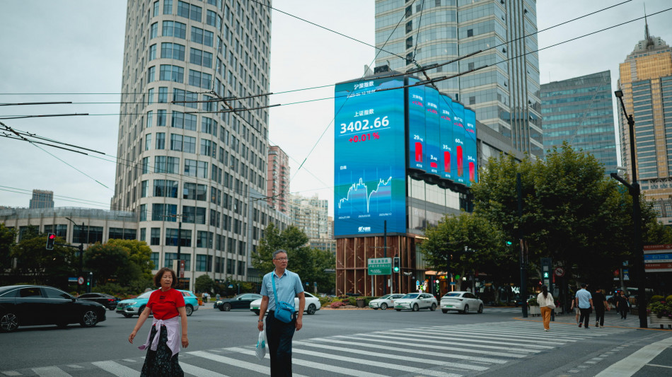 Borsa: Hong Kong negativa, apre a -0,69%