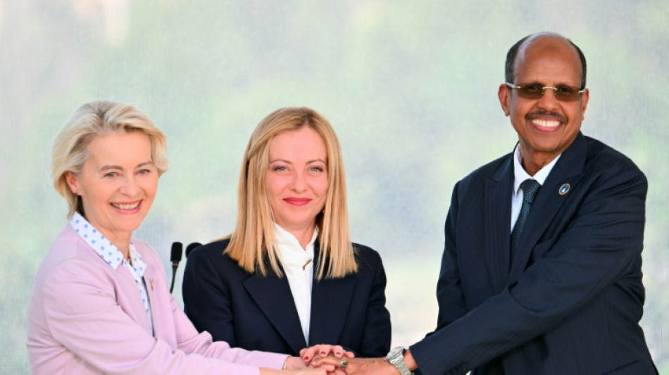 Meloni stellt Plan zur Stärkung der afrikanischen Wirtschaft vor