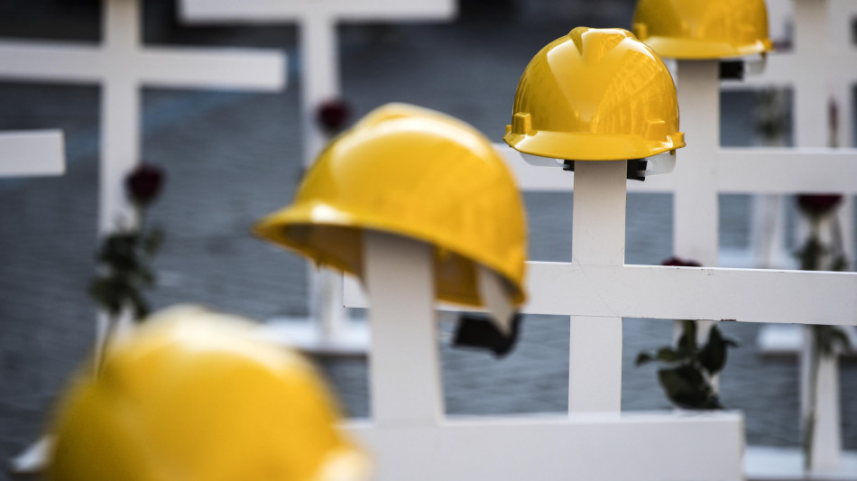 Inail, in 4 mesi 286 denunce di morti sul lavoro