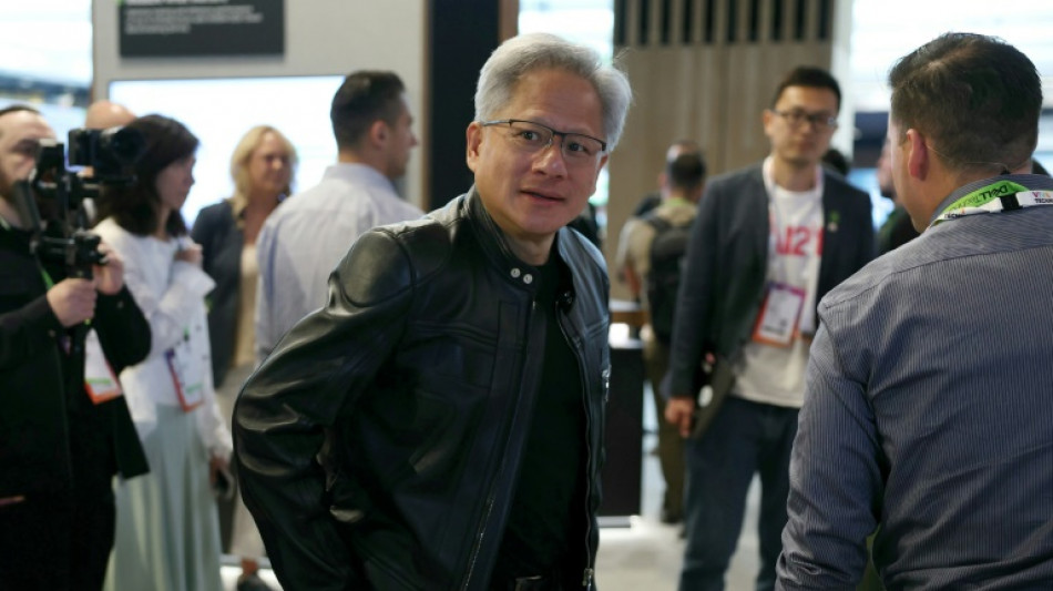 Nvidia hits fresh record while global stocks are mixed