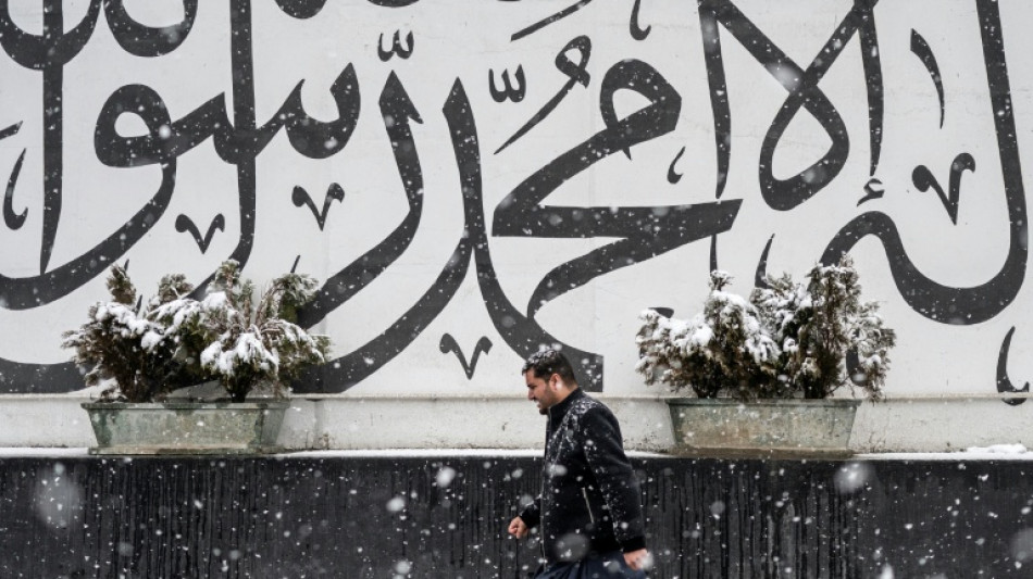 Long-awaited first snowfall brings relief to water-scarce Kabul