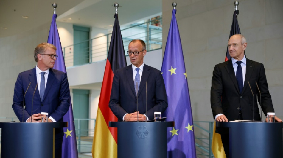 Merz begrüßt Investitionsinitiative von Unternehmen als "sehr kraftvolles Signal"