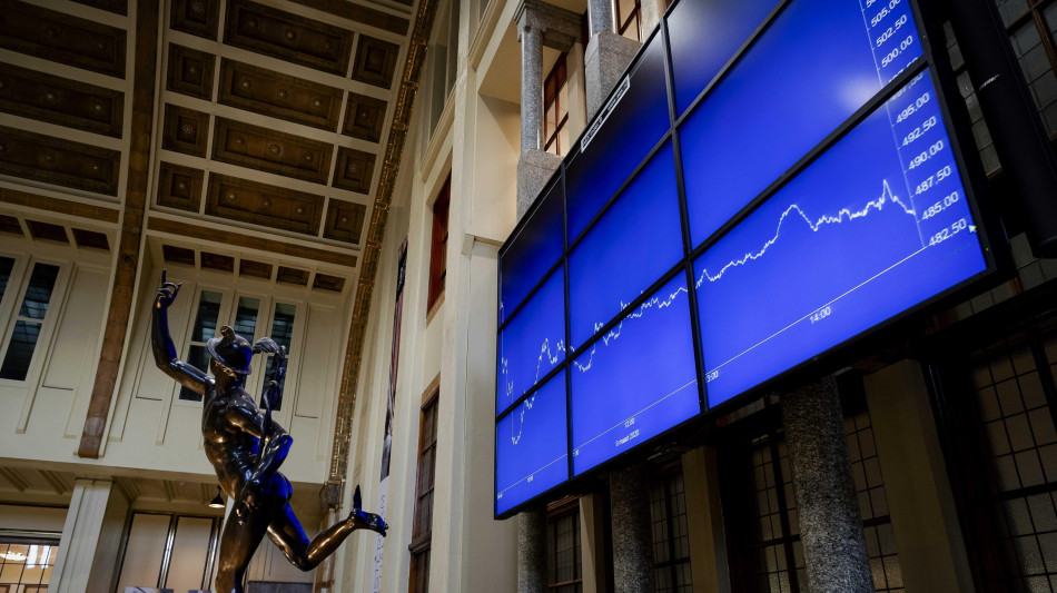 Borsa: l'Europa riduce il calo nel finale, Milano -1,7%