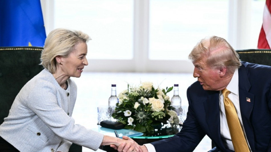 Trump und Von der Leyen beginnen entscheidendes Gespräch über Handelsabkommen