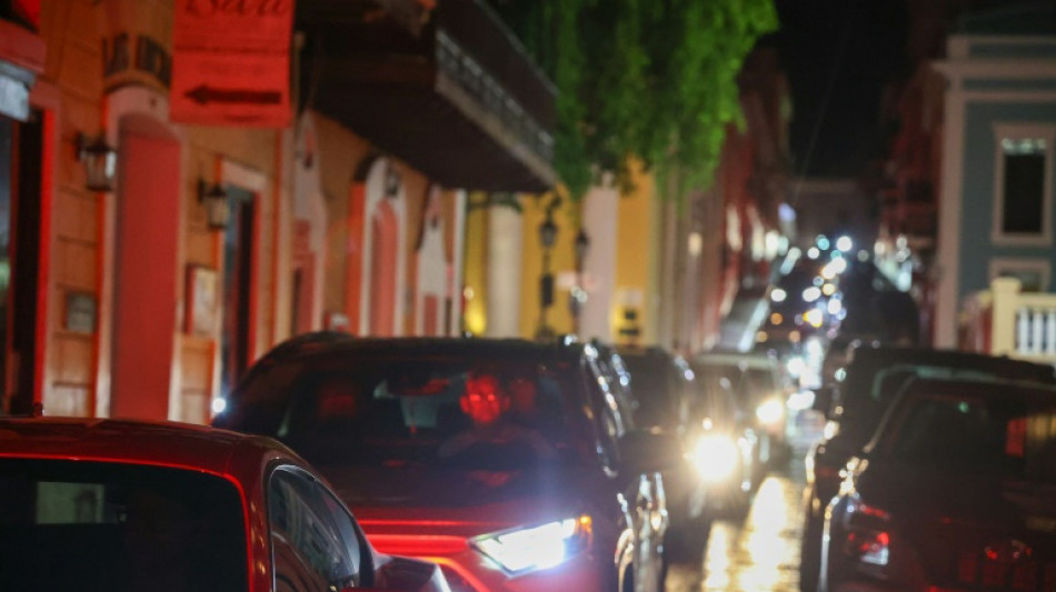 Más de la mitad de Puerto Rico recupera la luz tras el apagón en la víspera
