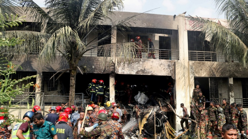 Bangladesh: un avion de l'armée s'écrase sur une école, au moins 16 morts