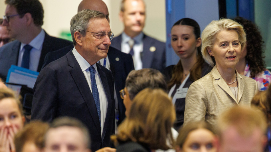 Draghi, 'l'inazione dell'Ue minaccia la sua sovranità'