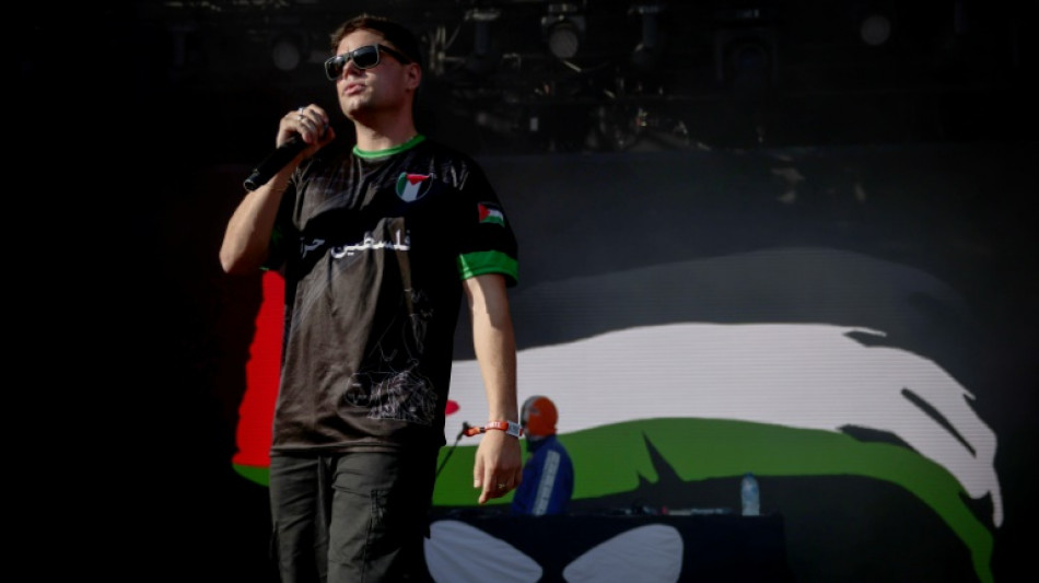 Kneecap defy critics with 'Free Palestine' chant at Paris gig