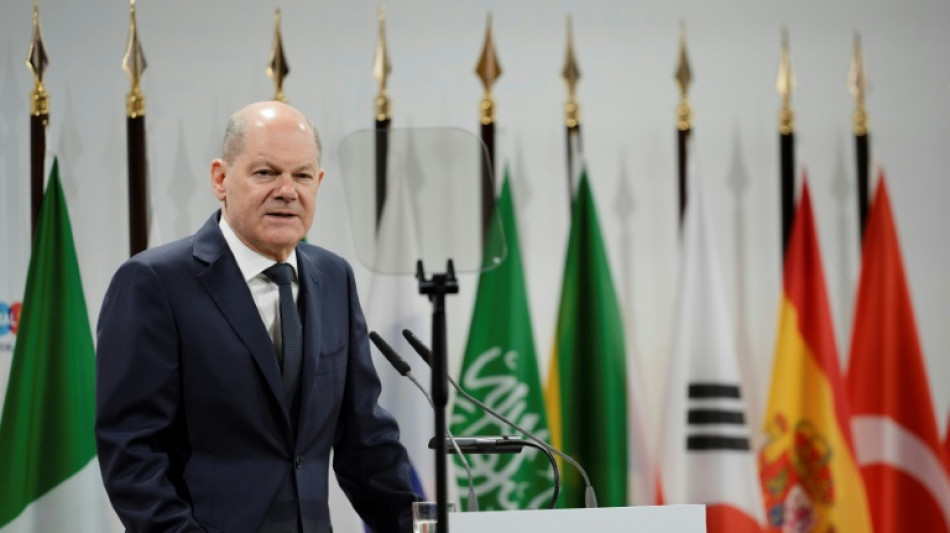 Scholz mahnt auf Global Solutions Summit L&ouml;sungen f&uuml;r weltweite "Polykrise" an