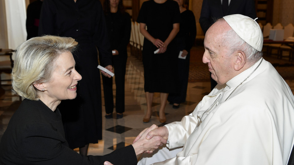 Von der Leyen parteciperà ai funerali di Papa Francesco