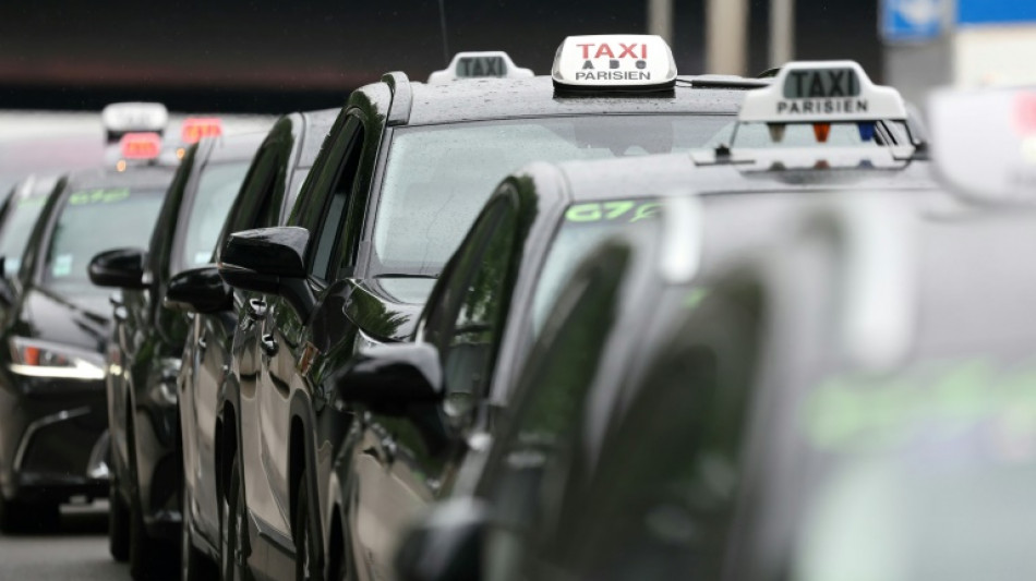 Les taxis en col&egrave;re bloquent les acc&egrave;s &agrave; des gares parisiennes