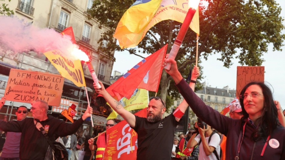 Proteste gegen Sparpläne in Frankreich - Deutlich weniger Teilnehmer als vor zwei Wochen