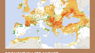 Europe, Mediterranean coast saw record drought in August: AFP analysis of EU data