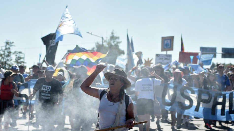Provincia argentina aprueba proyecto minero en medio de protestas