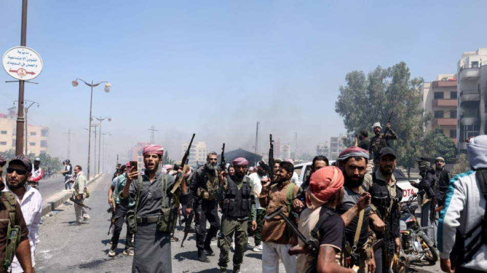 Syrie: les combattants druzes reprennent l'ensemble de la ville de Soueida