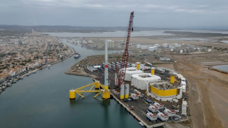 Le parc d'&eacute;oliennes en mer s'&eacute;tend en M&eacute;diterran&eacute;e