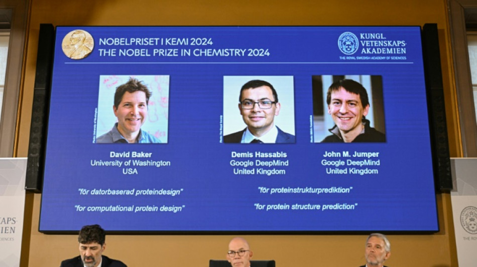 Chemie-Nobelpreis f&uuml;r Protein-Code-Knacker aus den USA und Gro&szlig;britannien