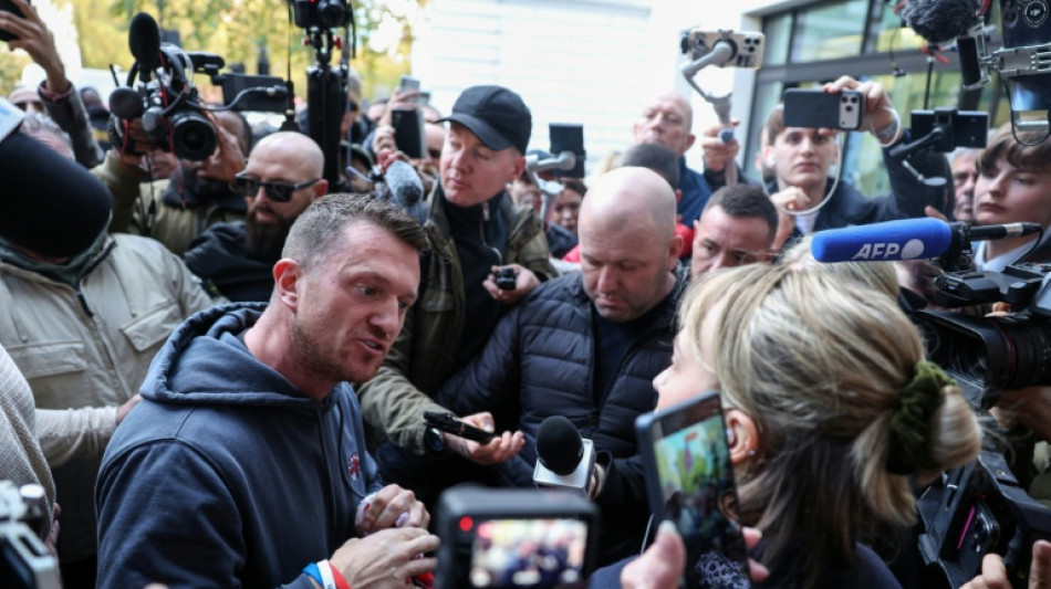 UK far-right activist Robinson cleared of terror offence over phone access