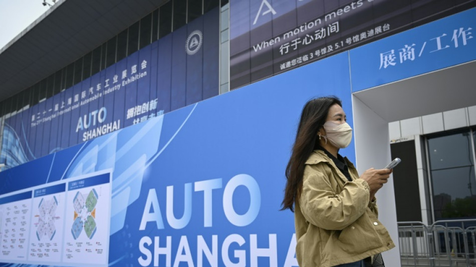 Automobile: le salon de Shanghai, symbole de la nouvelle donne mondiale malgré la tempête douanière