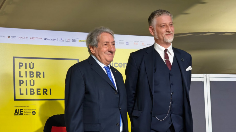 Giuli a Più Libri, 'mai assentarsi se non si è d'accordo'