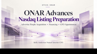 ONAR Advances Nasdaq Listing Preparation Following Advertise Purple Acquisition and Financing
