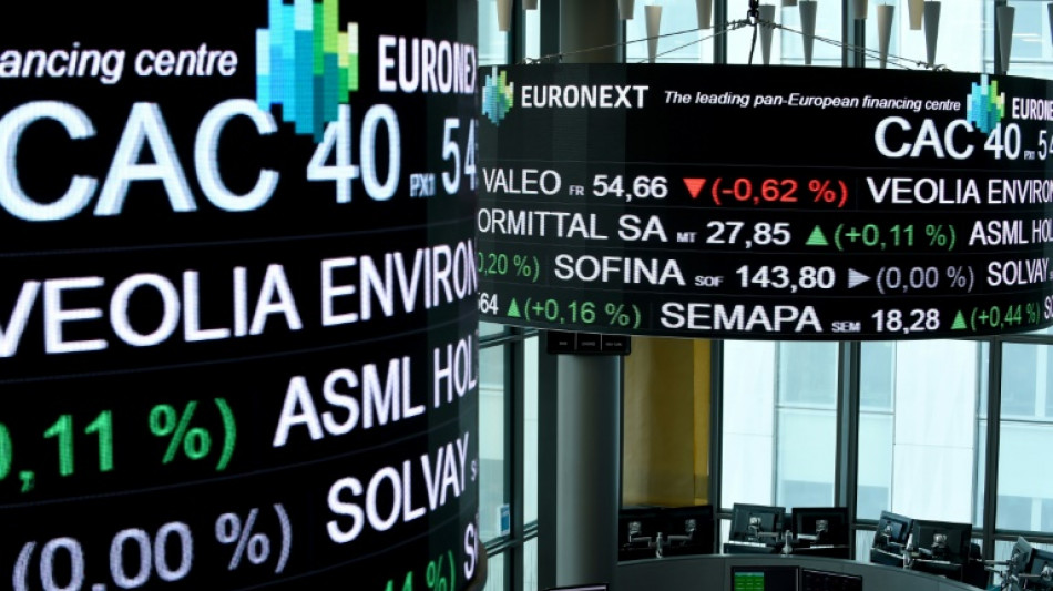 Les Bourses europ&eacute;ennes naviguent en hausse dans un contexte agit&eacute;