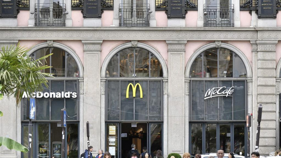 Per McDonald's il primo calo delle vendite globali dal 2020