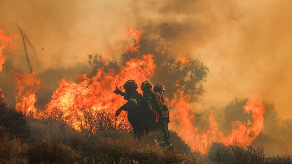 Miles de evacuados por violentos incendios en zonas tur&iacute;sticas de Grecia y Turqu&iacute;a