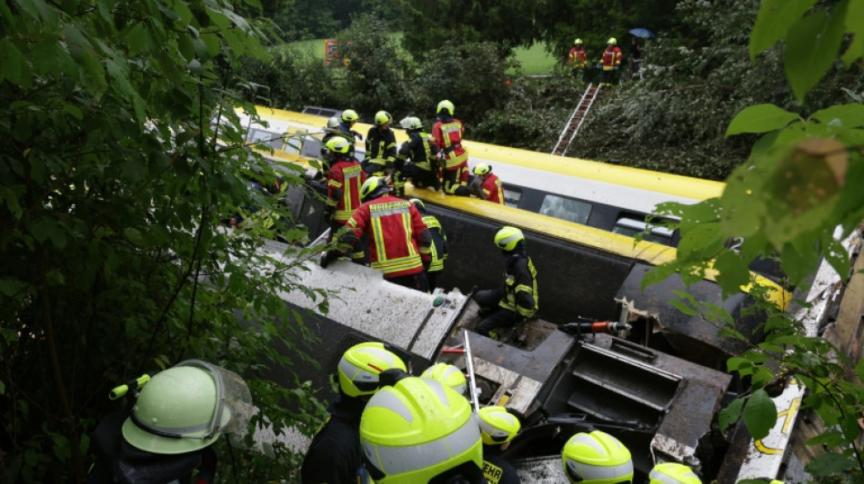 Allemagne: le d&eacute;raillement d'un train probablement provoqu&eacute; par un glissement de terrain
